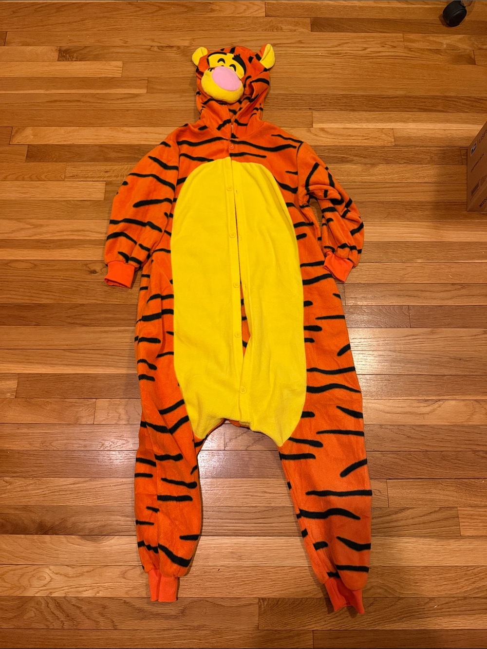 Kids Tiger One-Piece Hooded Pajamas/onsie